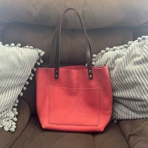 Portland leather tote